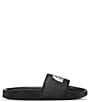The North Face Women's Base Camp III Signature Logo Slides, Color:TNF Black/TNF White - Image 1