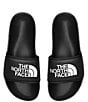 The North Face Women's Base Camp III Signature Logo Slides, Color:TNF Black/TNF White - Image 4