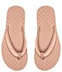 Color:Cafe Creme/Evening Sand Pink - Image 4 - Women's Basecamp Mini II Water-Friendly Thong Sandals