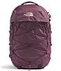 The North Face Women's Borealis Luxe 27L Backpack, Color:Midnight Mauve-TNF Burnt Coral Metallic - Image 1