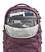 The North Face Women's Borealis Luxe 27L Backpack, Color:Midnight Mauve-TNF Burnt Coral Metallic - Image 4