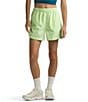Color:Astro Lime - Image 1 - Women's Classic Pathfinder Woven Elastic Drawcord Waist Pull-On Shorts