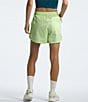 Color:Astro Lime - Image 2 - Women's Classic Pathfinder Woven Elastic Drawcord Waist Pull-On Shorts