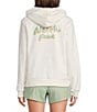 The North Face Evolution Floral Cloud Graphic Pullover Hoodie, Color:White Dune - Image 2