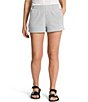 Color:TNF Light Grey Heather/TNF White - Image 1 - Women's Half Dome Fleece Shorts