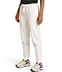 Color:Gardenia White - Image 3 - Women's Heritage Patch Joggers