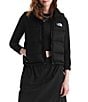 The North Face Hydrenalite Down Relaxed Fit A-Line Puffer Vest, Color:Black - Image 7