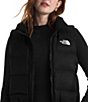 The North Face Hydrenalite Down Relaxed Fit A-Line Puffer Vest, Color:Black - Image 10