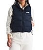 The North Face Hydrenalite Down Relaxed Fit A-Line Puffer Vest, Color:Summit Navy - Image 2