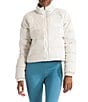 The North Face Hydrenalite Down Short Puffer Jacket, Color:White Dune - Image 1