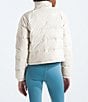The North Face Hydrenalite Down Short Puffer Jacket, Color:White Dune - Image 2