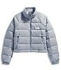 The North Face Hydrenalite Down Short Puffer Jacket, Color:Blue Flax - Image 7