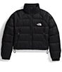 The North Face Hydrenalite Down Short Puffer Jacket, Color:Black - Image 6