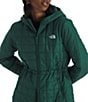 The North Face Junction Insulated Zip Front Puffer Parka, Color:Hunter Green - Image 4