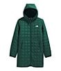 The North Face Junction Insulated Zip Front Puffer Parka, Color:Hunter Green - Image 6