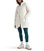 The North Face Junction Insulated Zip Front Puffer Parka, Color:White Dune - Image 1