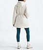 The North Face Junction Insulated Zip Front Puffer Parka, Color:White Dune - Image 2