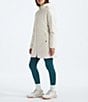 The North Face Junction Insulated Zip Front Puffer Parka, Color:White Dune - Image 3