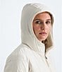 The North Face Junction Insulated Zip Front Puffer Parka, Color:White Dune - Image 5