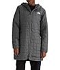 The North Face Junction Insulated Zip Front Puffer Parka, Color:Smoked Pearl - Image 1