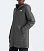 The North Face Junction Insulated Zip Front Puffer Parka, Color:Smoked Pearl - Image 3