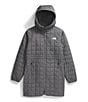 The North Face Junction Insulated Zip Front Puffer Parka, Color:Smoked Pearl - Image 6