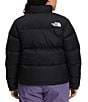 Color:Recycled TNF Black - Image 2 - Women's Plus Size 1996 Retro Nuptse Jacket