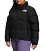 Color:Recycled TNF Black - Image 4 - Women's Plus Size 1996 Retro Nuptse Jacket