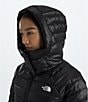 The North Face Women's Down Insulated Full Zip Belted Ski Parka, Color:Black - Image 7