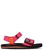 Color:Radiant Poppy/TNF Black - Image 1 - Women's Skeena Sandals
