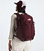 The North Face Women's Surge Luxe Backpack, Color:Alpine Plum/Burnt - Image 6