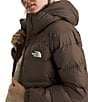 The North Face Women's Zip Front Hydrenalite™ Down Hoodie, Color:Smokey Brown - Image 4