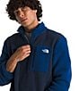 The North Face Yumiori Long Sleeve 1/4 Zip Fleece Pullover, Color:Summit Navy/Estate Blue - Image 5