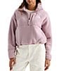 The North Face Yumiori Off Peak Fleece Double Layer Stand Collar Half Zip Pullover Jacket - Image 5