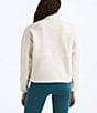 The North Face Yumiori Off Peak Fleece Double Layer Stand Collar Half Zip Pullover Jacket, Color:White Dune - Image 2