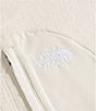 The North Face Yumiori Off Peak Fleece Double Layer Stand Collar Half Zip Pullover Jacket, Color:White Dune - Image 7