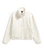 The North Face Yumiori Off Peak Fleece Double Layer Stand Collar Half Zip Pullover Jacket, Color:White Dune - Image 8
