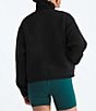 The North Face Yumiori Off Peak Fleece Double Layer Stand Collar Half Zip Pullover Jacket, Color:TNF Black - Image 2