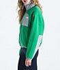 The North Face Yumiori Off Peak Two Layer Stand Collar Full Zip Front Jacket, Color:Nebula Green/Blue Flax - Image 3