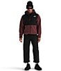 The North Face Retro Denali Color Block Hooded Jacket, Color:Sumac/TNF Black - Image 3