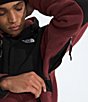 The North Face Retro Denali Color Block Hooded Jacket, Color:Sumac/TNF Black - Image 5
