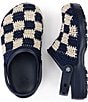 The Sak Crochet Check Pattern EVA Clogs - Image 4