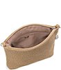 Color:Bamboo - Image 2 - Crochet Crossbody Bag
