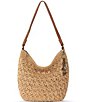 The Sak Medium Crochet Slouchy Hobo Shoulder Bag - Image 1