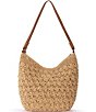 The Sak Medium Crochet Slouchy Hobo Shoulder Bag - Image 2