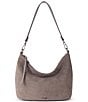 The Sak Jasmine Suede Hobo Shoulder Bag - Image 1
