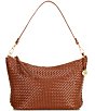 The Sak Juniper Leather Woven Hobo Bag - Image 1