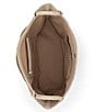 The Sak Large Leather Woven Slouchy Tote - Image 6