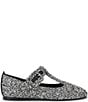 The Sak Leland Static Print Crochet T-Strap Flats - Image 6