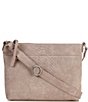 The Sak Melrose Croco Suede Crossbody Bag - Image 1